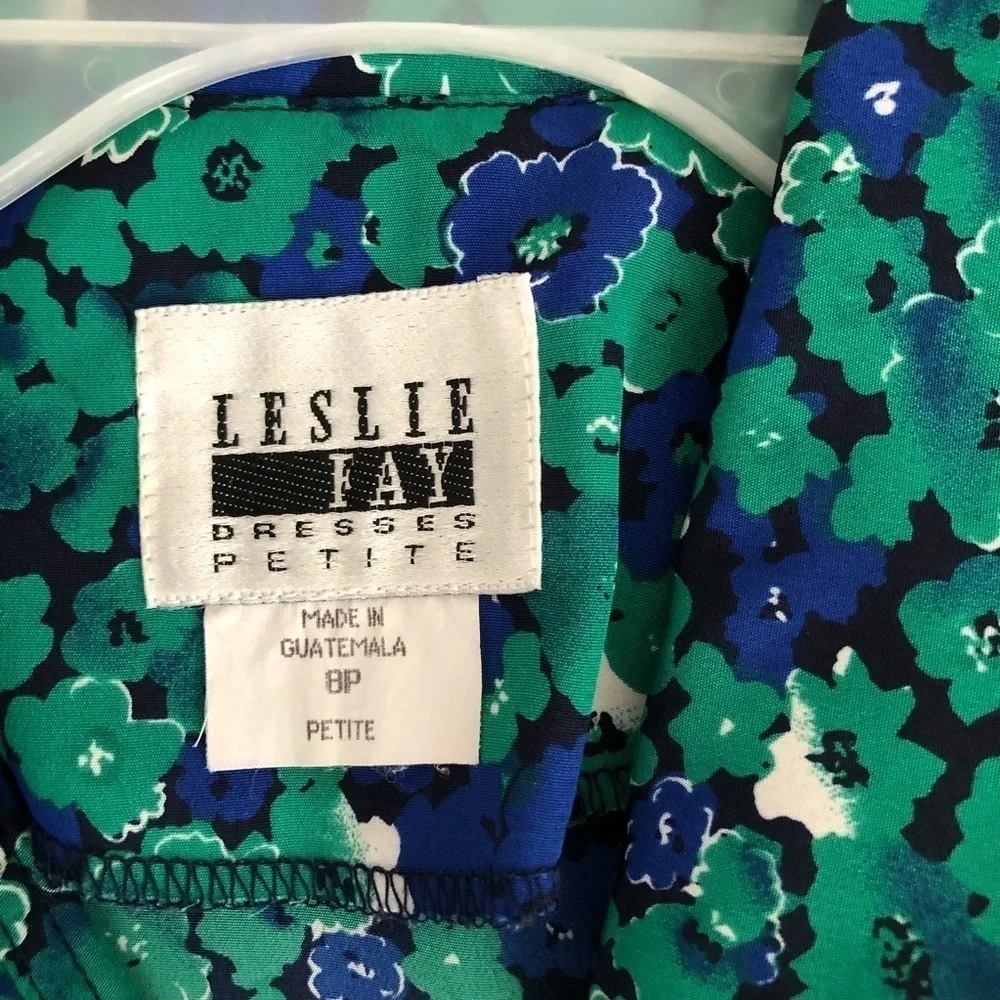 Vintage Leslie Fay Short Sleeve Two Piece Set